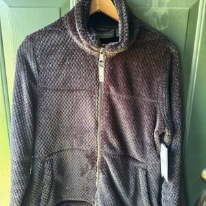 Free Country Textured Jacket in Dark Gray